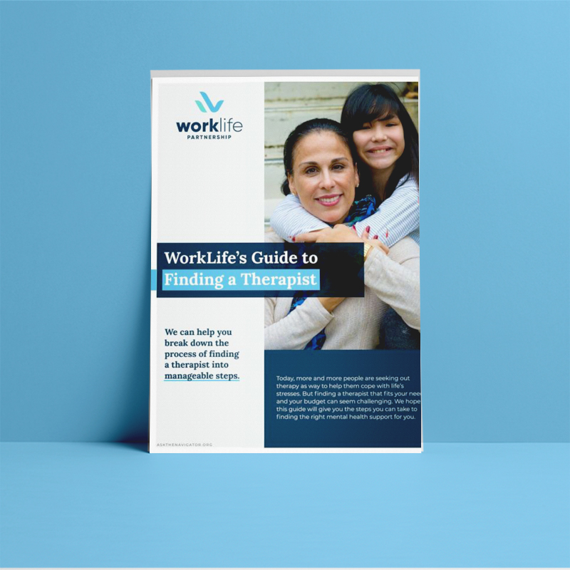 Guide to Finding a Therapist cover